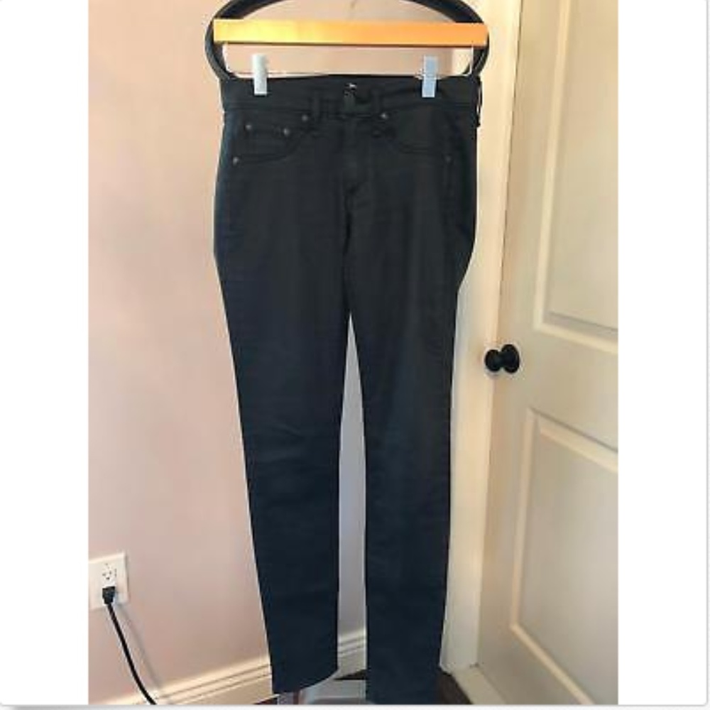 Rag & Bone Gray Jean Style Denim Leggings SZ 26